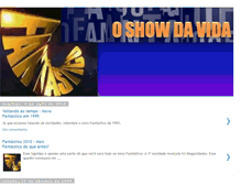 Tablet Screenshot of fantasticooshowdavida.blogspot.com
