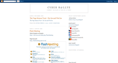 Desktop Screenshot of cyber-rallye.blogspot.com