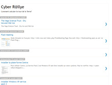 Tablet Screenshot of cyber-rallye.blogspot.com