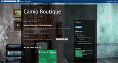 Desktop Screenshot of camioboutique.blogspot.com