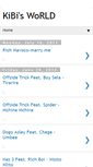Mobile Screenshot of kibiworld.blogspot.com