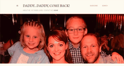 Desktop Screenshot of comebackdaddy.blogspot.com