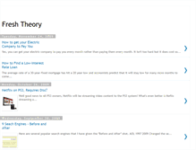 Tablet Screenshot of freshtheory.blogspot.com