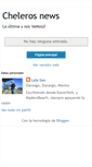 Mobile Screenshot of chelerosnews.blogspot.com