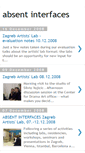 Mobile Screenshot of absentinterfaces.blogspot.com