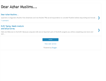 Tablet Screenshot of al-azhar-americaproject.blogspot.com