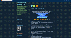 Desktop Screenshot of estudiantepensador.blogspot.com