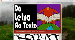 Desktop Screenshot of daletraaotexto.blogspot.com