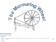 Tablet Screenshot of murmuringwheel.blogspot.com