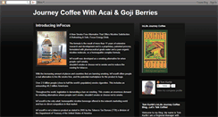 Desktop Screenshot of journeycoffeeblog.blogspot.com