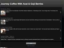 Tablet Screenshot of journeycoffeeblog.blogspot.com