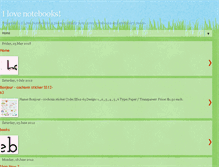 Tablet Screenshot of i-lovenotebooks.blogspot.com