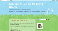 Desktop Screenshot of healthrantings.blogspot.com