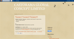 Desktop Screenshot of castoramaglobalconceptlimited.blogspot.com