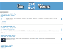 Tablet Screenshot of cinevisiones.blogspot.com