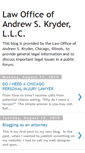 Mobile Screenshot of kryderlaw.blogspot.com