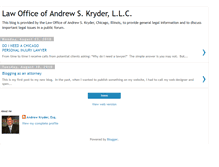 Tablet Screenshot of kryderlaw.blogspot.com