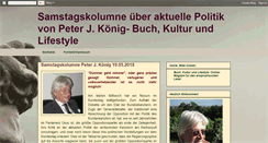 Desktop Screenshot of peter-koenig-kolumne.blogspot.com