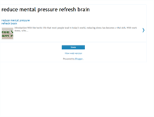 Tablet Screenshot of brain729.blogspot.com