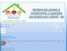 Tablet Screenshot of gaia-grupodeapoio.blogspot.com