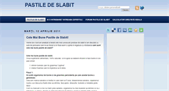 Desktop Screenshot of pastile-slabire.blogspot.com