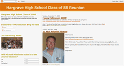 Desktop Screenshot of hargravehighschoolclassof88.blogspot.com