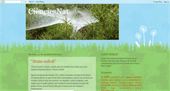 Desktop Screenshot of cienciesnat.blogspot.com