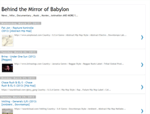 Tablet Screenshot of behindthemirrorofbabylon.blogspot.com