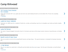 Tablet Screenshot of campkirkwood.blogspot.com