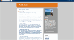 Desktop Screenshot of pauldonovanmartin.blogspot.com
