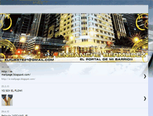 Tablet Screenshot of ensanchebermudez.blogspot.com