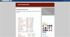 Desktop Screenshot of komikonlinegratis.blogspot.com