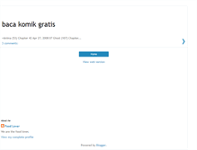Tablet Screenshot of komikonlinegratis.blogspot.com