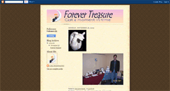 Desktop Screenshot of forevertreasure.blogspot.com