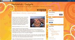 Desktop Screenshot of lifestylehubgadgets.blogspot.com