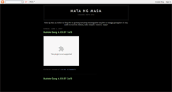 Desktop Screenshot of matangmasa.blogspot.com