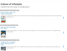 Tablet Screenshot of culturelifestyles.blogspot.com