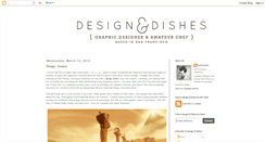 Desktop Screenshot of designanddishes.blogspot.com