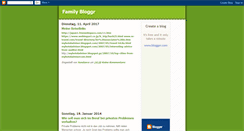 Desktop Screenshot of family-bloggr.blogspot.com