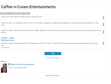 Tablet Screenshot of coffeencreamentertainments.blogspot.com