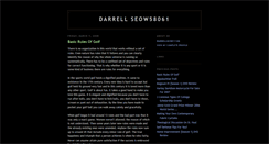 Desktop Screenshot of darrellseow82805.blogspot.com