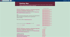 Desktop Screenshot of dokhtar-naz.blogspot.com