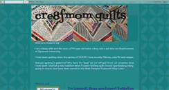 Desktop Screenshot of cre8fmomquilts.blogspot.com