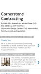 Mobile Screenshot of cornerstonecontracting.blogspot.com