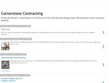 Tablet Screenshot of cornerstonecontracting.blogspot.com