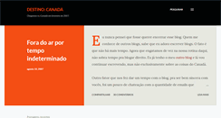 Desktop Screenshot of destino-canada.blogspot.com