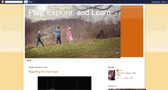 Desktop Screenshot of playexploreandlearn.blogspot.com