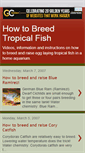 Mobile Screenshot of breedtropicalfish.blogspot.com