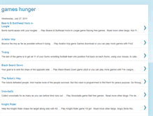 Tablet Screenshot of gameshunger.blogspot.com