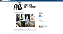 Desktop Screenshot of andybaephotography.blogspot.com